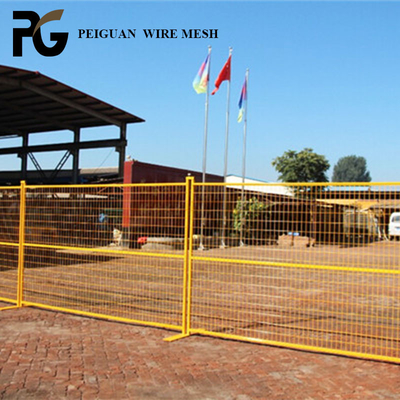 6ft X 8ft 50 X 100mm Movable Temporary Fence For Construction Site