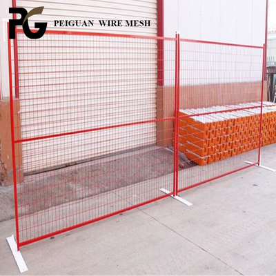 6ftx10ft 3mm Powder Coated Temporary Fence Canada Standard