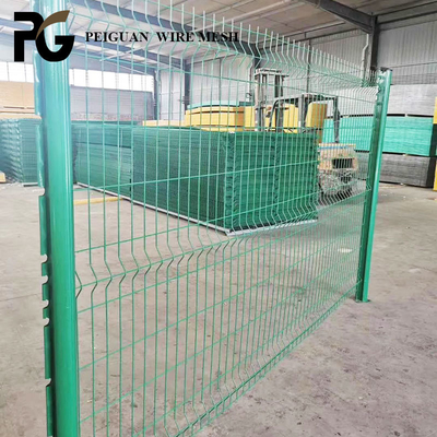 3d Curved 3.0mm 50 X 100mm V Mesh Security Fencing Powder Coated