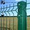 1.03 M Square Post Pvc Coated Garden Fencing Curved 3d Wire Mesh Fence Panel