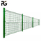 1.03 M Square Post Pvc Coated Garden Fencing Curved 3d Wire Mesh Fence Panel