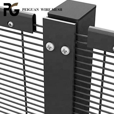 Customized Size Anti Climb Prison Fence Galvanized Pvc