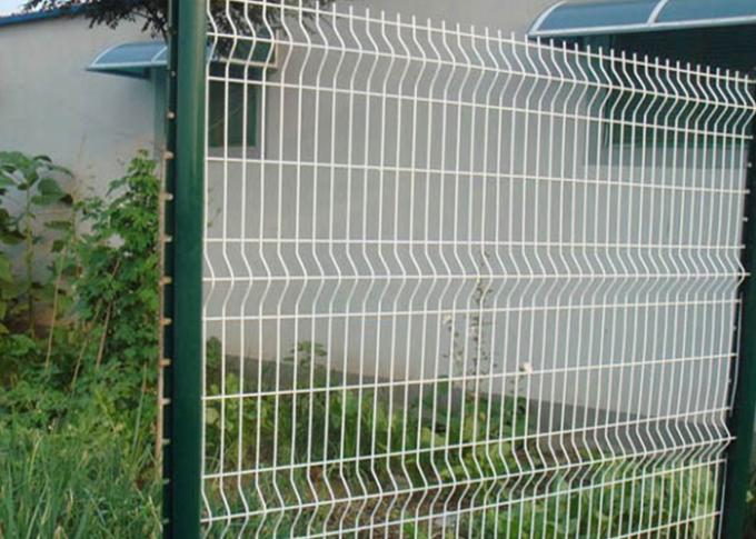 Decorative Galvanised Welded Wire Mesh Sheets Pure White 3d Mesh