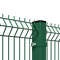 Green 3d Triangle Bending Fence Curved Welded Wire Mesh Panel For Garden